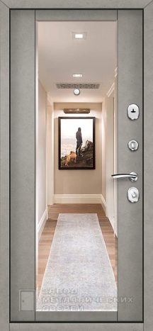 Фото «Дверь с зеркалом №51» в Аперелевке